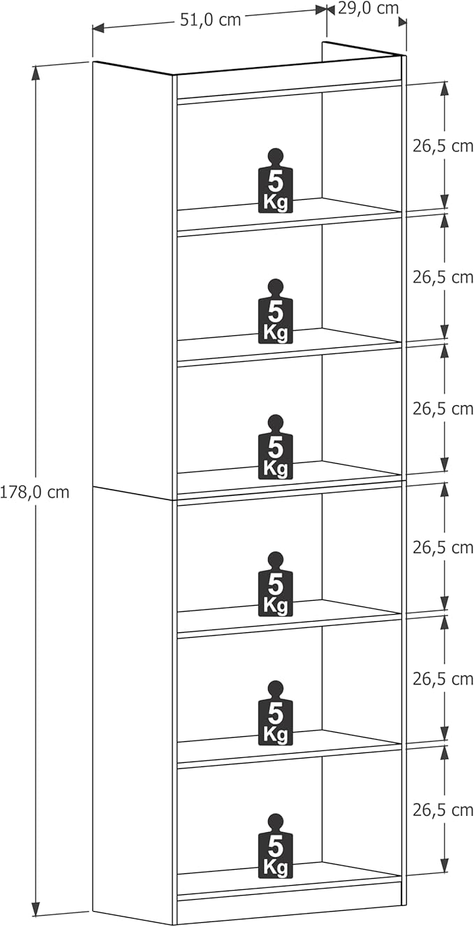 Organizador de Madeira 3 Níveis – Estante Livreiro Multifuncional para Escritório, Cozinha e Sala